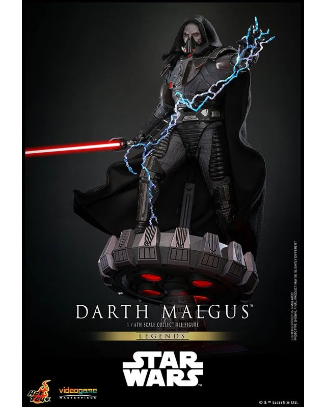Alt view image 6 of 6 - Darth Malgus 1/6 Star Wars Video Game Masterpiece
