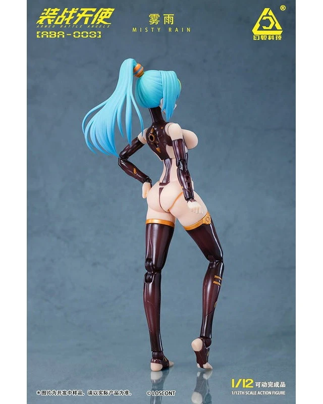 Alt view image 4 of 6 - Armed Battle Angels ABA-003 Misty Rain 1/12 Scale Action Figure