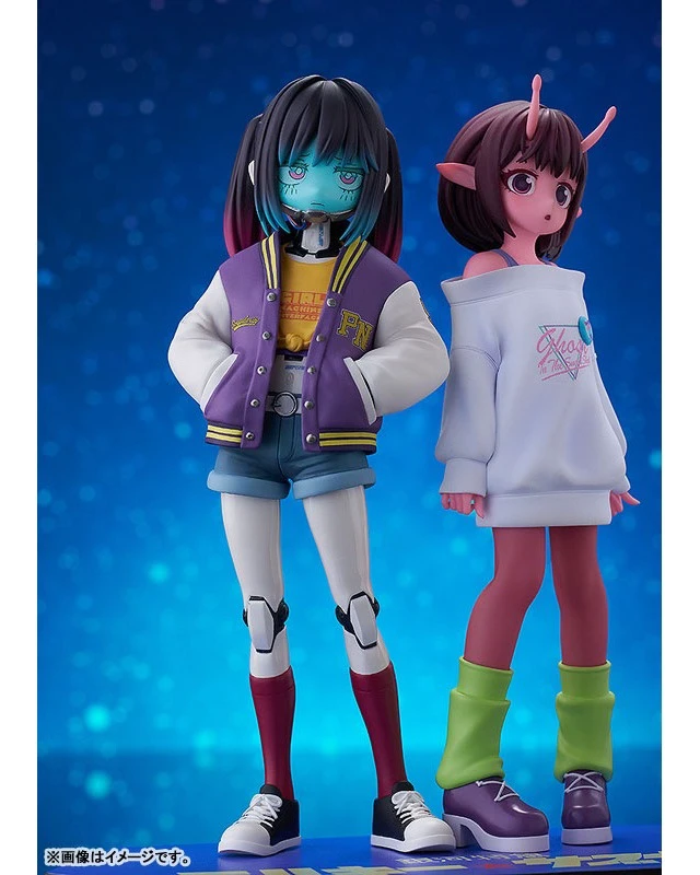 Alt view image 5 of 6 - POP UP PARADE SP Milky Subway Chiharu & Makina Complete Figure