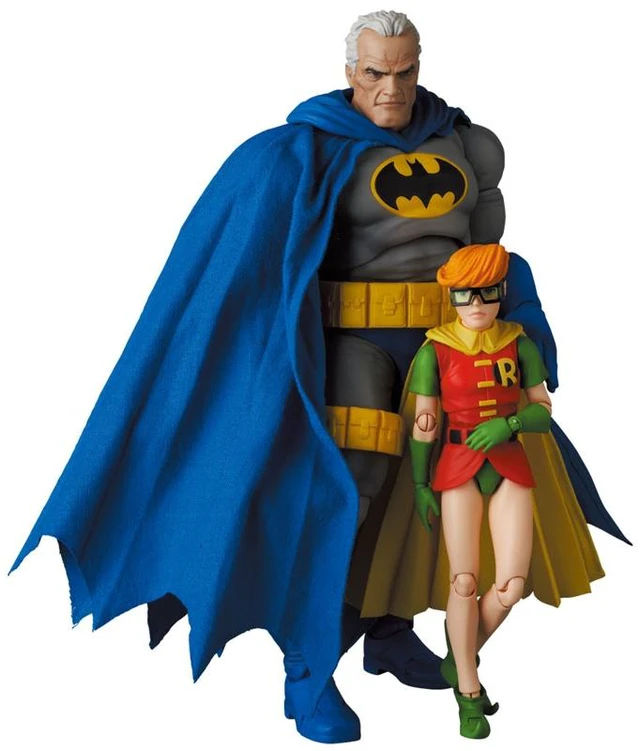 Main image of MAFEX Batman Blue Ver. & Robin The Dark Knight Returns