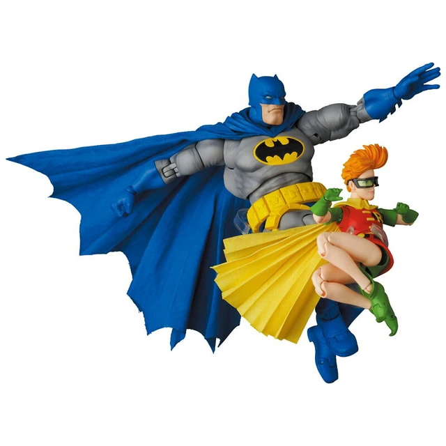 Alt view image 3 of 6 - MAFEX Batman Blue Ver. & Robin The Dark Knight Returns