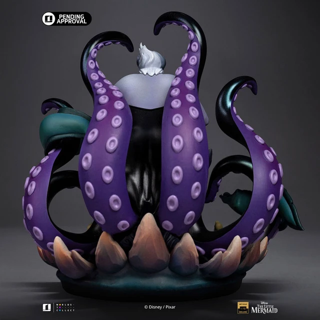 Alt view image 5 of 6 - The Little Mermaid Deluxe Art Scale 1/10 Ursula Statue