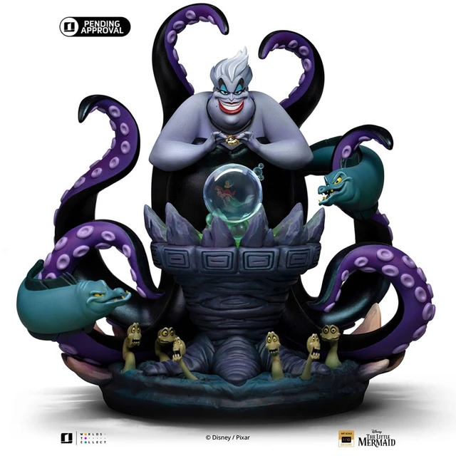 Alt view image 2 of 6 - The Little Mermaid Deluxe Art Scale 1/10 Ursula Statue