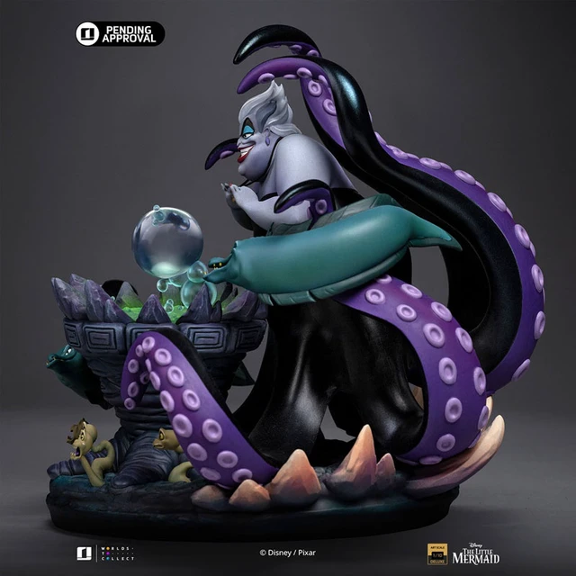 Alt view image 4 of 6 - The Little Mermaid Deluxe Art Scale 1/10 Ursula Statue