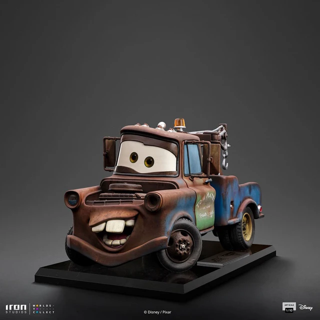 Alt view image 3 of 6 - Cars Art Scale 1/10 Mater Statue Iron Studios