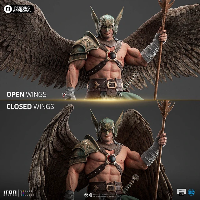 Alt view image 5 of 6 - Hawkman Comic Ver. Art Scale 1/10 Statue DC Comics