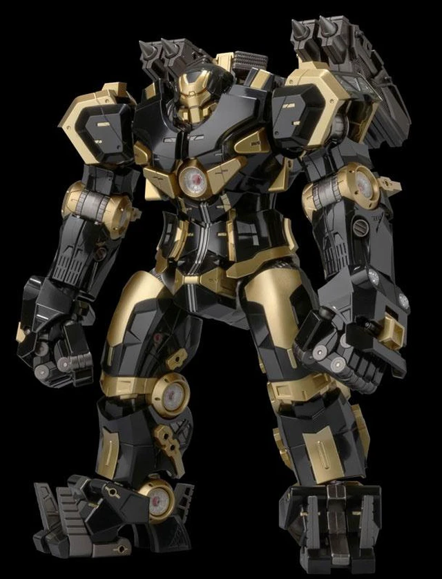 Alt view image 3 of 6 - Fighting Armor Hulkbuster Black Limited Edition Action Figure