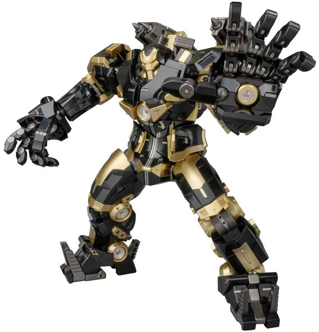 Alt view image 2 of 6 - Fighting Armor Hulkbuster Black Limited Edition Action Figure