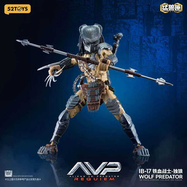 Alt view image 4 of 6 - BEASTBOX Infinity Wolf Predator Bonus Ver. Alien vs. Predator