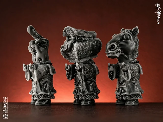 Alt view image 4 of 6 - Kinun Jiangshi-chan Wealth Explosion Non-Scale Figure C Set