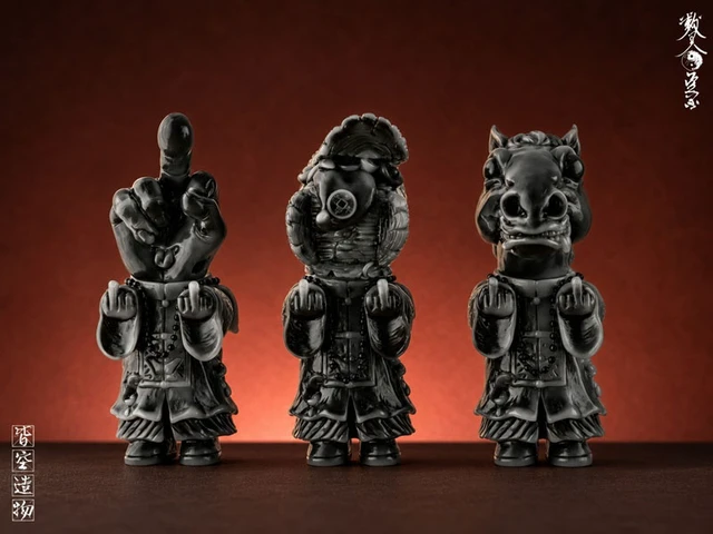 Alt view image 3 of 6 - Kinun Jiangshi-chan Wealth Explosion Non-Scale Figure C Set