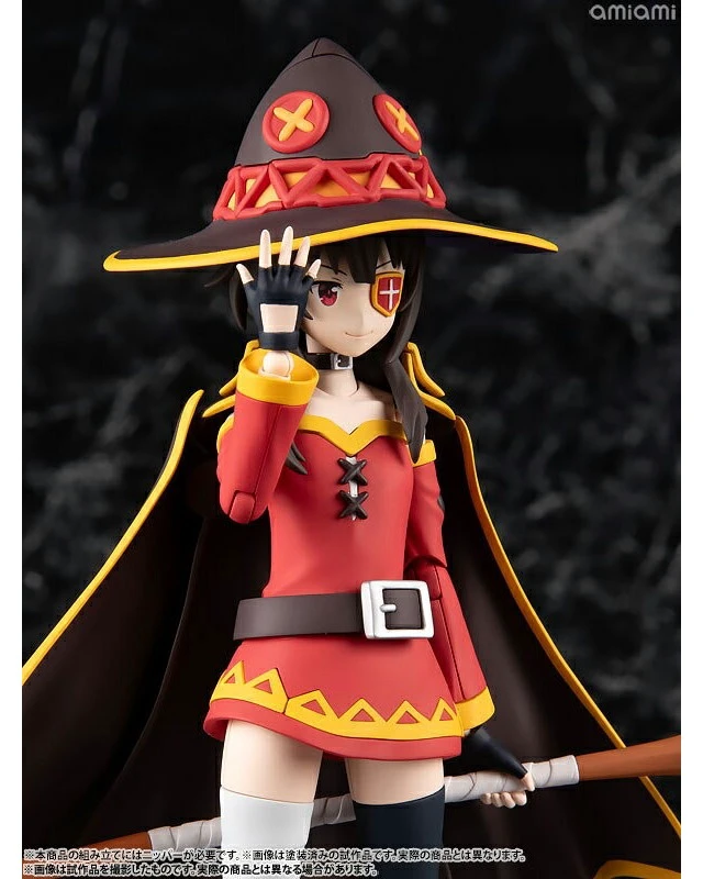 Alt view image 6 of 6 - Megumin DX Ver. KADOKAWA Plastic Model Series KonoSuba 3