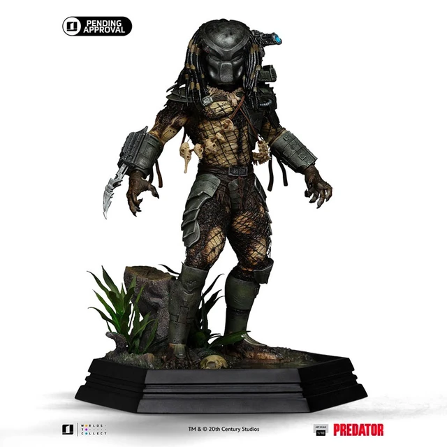 Alt view image 2 of 6 - Japan Predator Jungle Hunter Art Scale 1/10 Statue