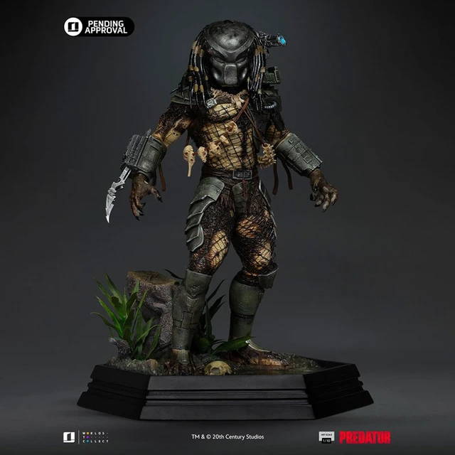 Alt view image 3 of 6 - Japan Predator Jungle Hunter Art Scale 1/10 Statue