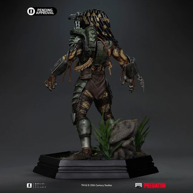 Alt view image 6 of 6 - Japan Predator Jungle Hunter Art Scale 1/10 Statue