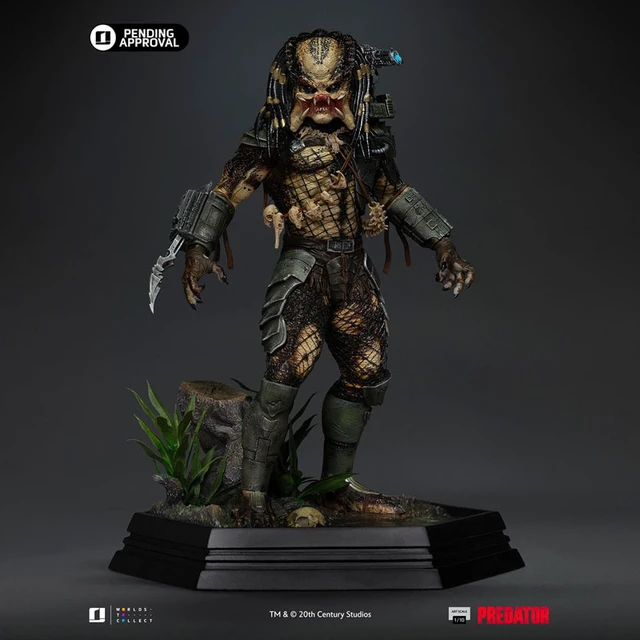 Alt view image 4 of 6 - Japan Predator Jungle Hunter Art Scale 1/10 Statue