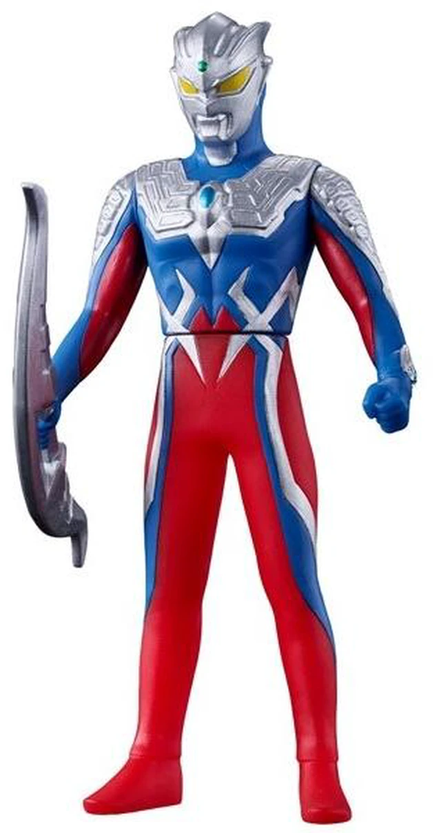 Main image of Japan Ultra Hero Series 129 Ultraman Zero Zero Twin Sword ver.