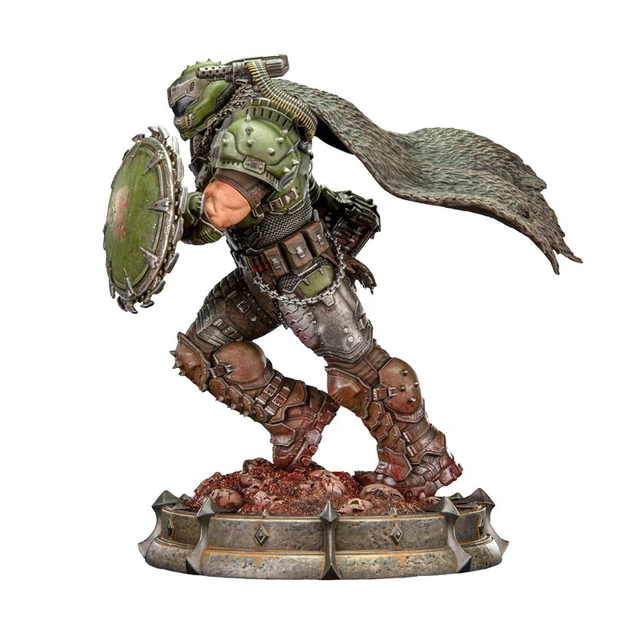 Alt view image 4 of 6 - Doom: The Dark Ages Doom Slayer PVC Statue