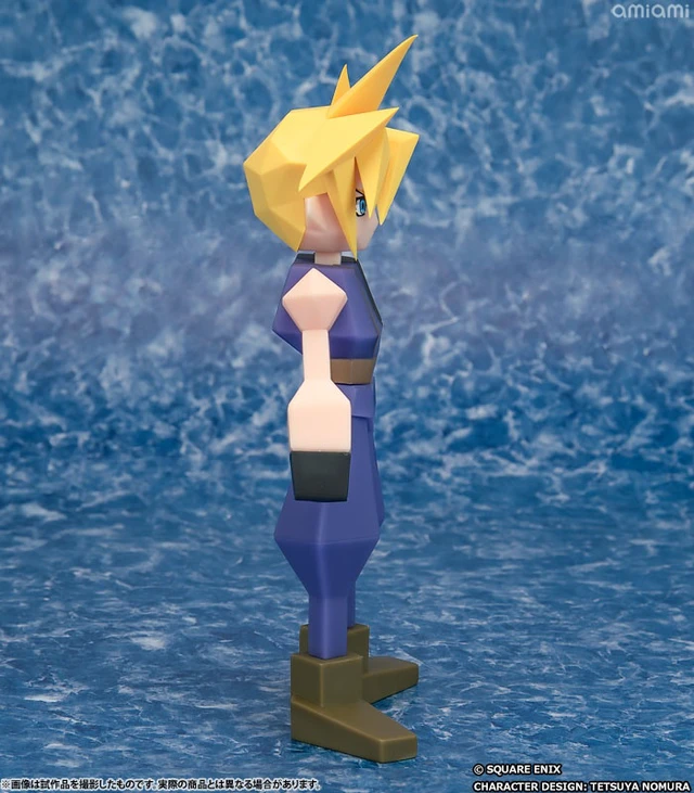 Alt view image 5 of 6 - Cloud Strife Polygon Soft Vinyl Figure Final Fantasy VII