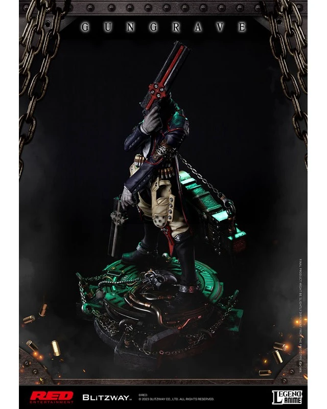 Alt view image 3 of 6 - 1/4 Gungrave Complete Figure