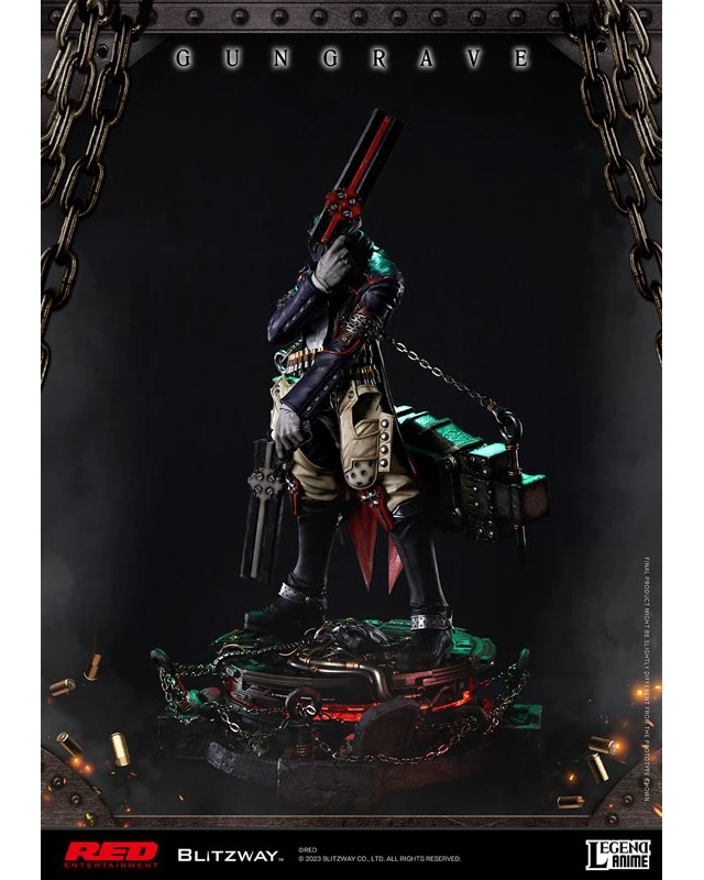 Alt view image 4 of 6 - 1/4 Gungrave Complete Figure