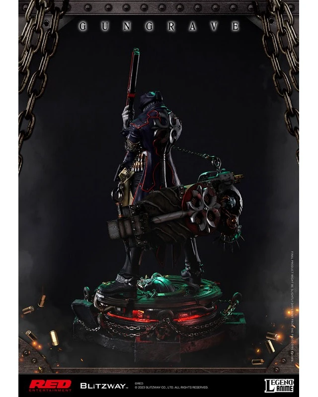 Alt view image 5 of 6 - 1/4 Gungrave Complete Figure