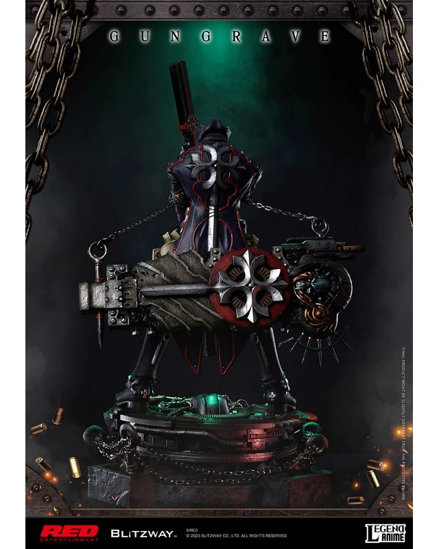 Alt view image 6 of 6 - 1/4 Gungrave Complete Figure