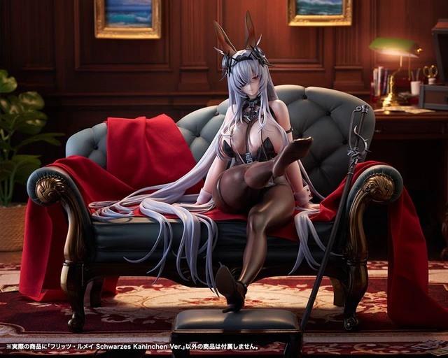 Alt view image 2 of 6 - Japan Fritz Rumey Schwarzes Kaninchen Ver. 1/7 Complete Figure Azur Lane