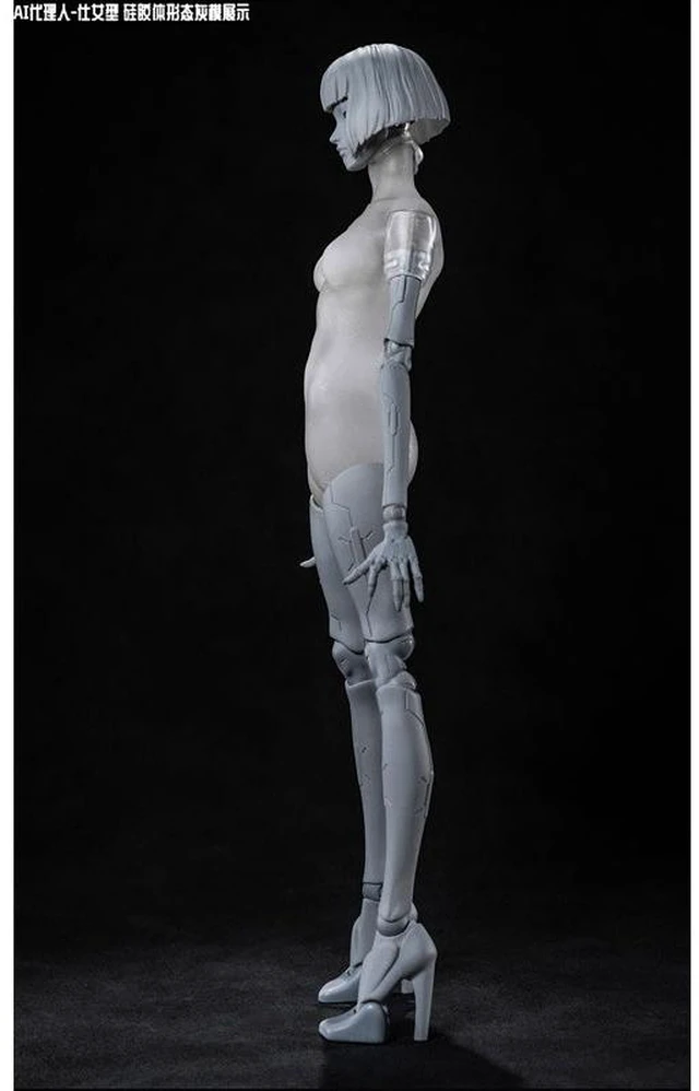 Alt view image 4 of 6 - GK01FEC3 AI Agent Maid Type C3 Colored Ver. 1/12 Scale Action Figure Body