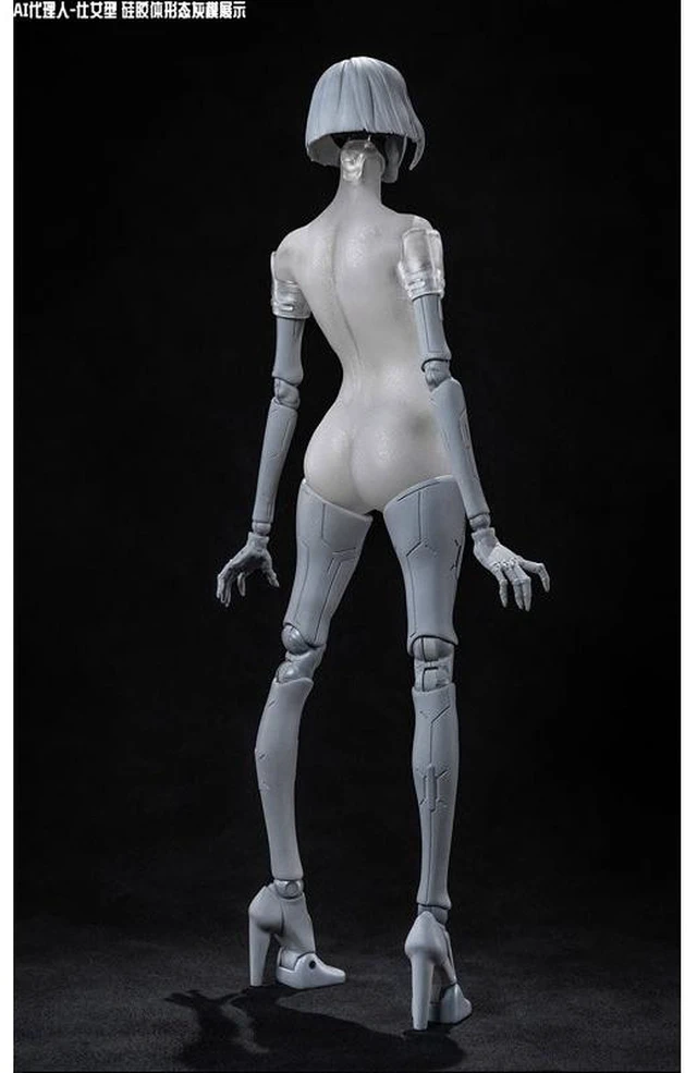Alt view image 5 of 6 - GK01FEC3 AI Agent Maid Type C3 Colored Ver. 1/12 Scale Action Figure Body
