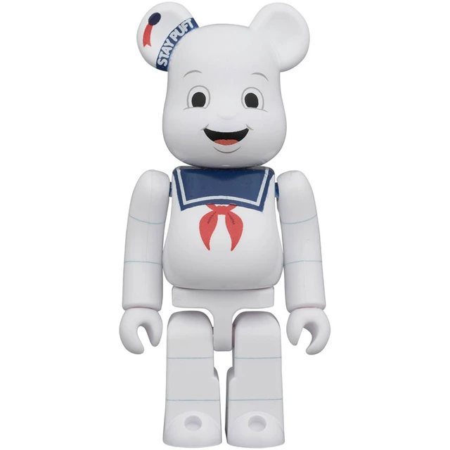 Alt view image 3 of 6 - Japan BE@RBRICK 2PCS SET STAY PUFT MARSHMALLOW MAN & SLIMER