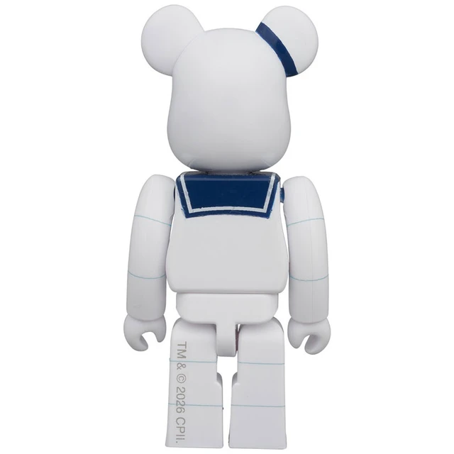 Alt view image 4 of 6 - Japan BE@RBRICK 2PCS SET STAY PUFT MARSHMALLOW MAN & SLIMER