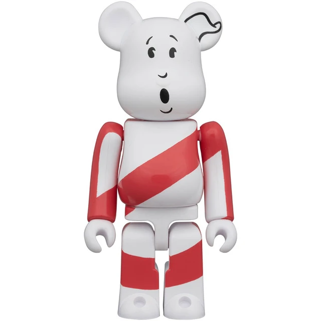 Alt view image 5 of 6 - Japan BE@RBRICK Stay Puft Marshmallow Man Angry Face & No Ghost 2PCS Set