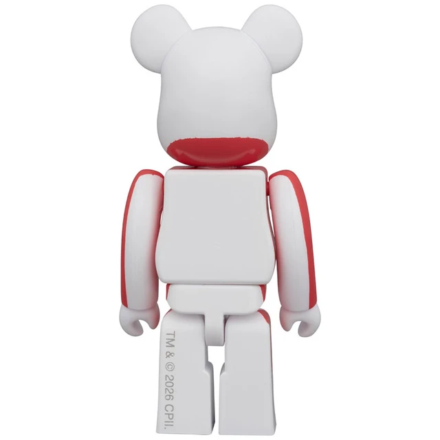 Alt view image 6 of 6 - Japan BE@RBRICK Stay Puft Marshmallow Man Angry Face & No Ghost 2PCS Set
