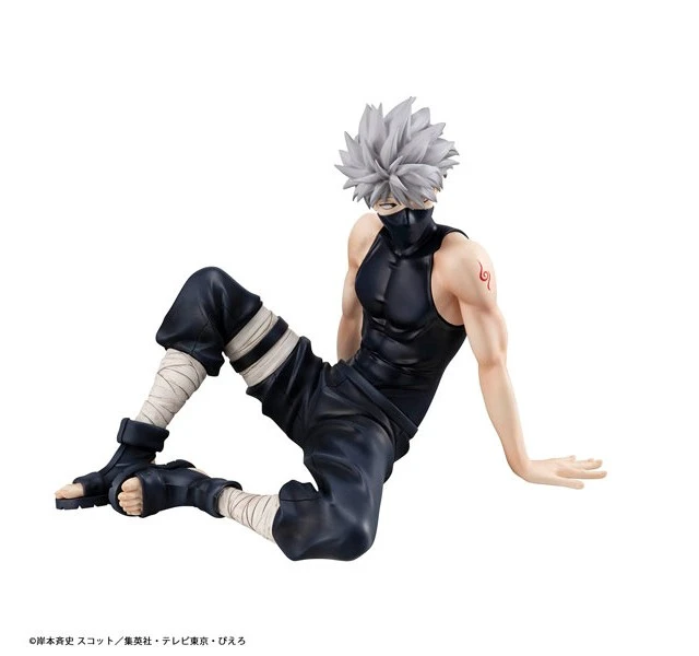 Alt view image 4 of 4 - Japan G.E.M. Series Naruto Shippuden Palm-Size Kakashi Complete Figure
