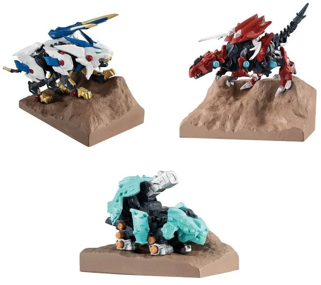Main image of Zoids Wild Imaging Style Figure Set of 3