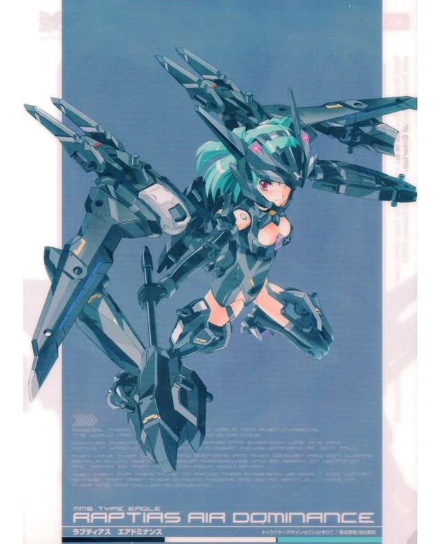 Alt view image 5 of 5 - Busou Shinki Raptias Air Dominance w/ Bonus Clear File