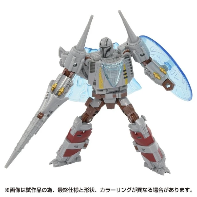 Alt view image 4 of 6 - Transformers Star Wars The Mandalorian N-1 Starfighter