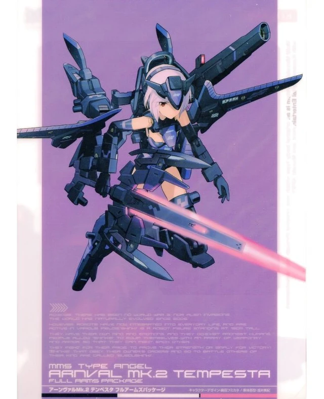 Alt view image 5 of 6 - Busou Shinki Arnval Mk.2 Tempesta Full Arms Package