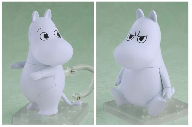 Alt view image 2 of 4 - Nendoroid Moomin (with Special Round Base)