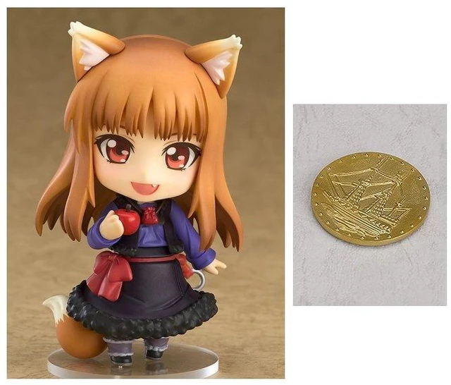Main image of Nendoroid Holo (Re-run) w/ Lumione Gold Coin - Spice and Wolf