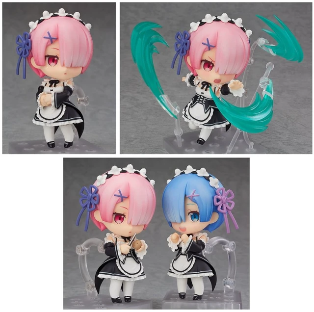 Alt view image 3 of 4 - Nendoroid Rem & Ram (Re:Zero - Starting Life in Another World) Set