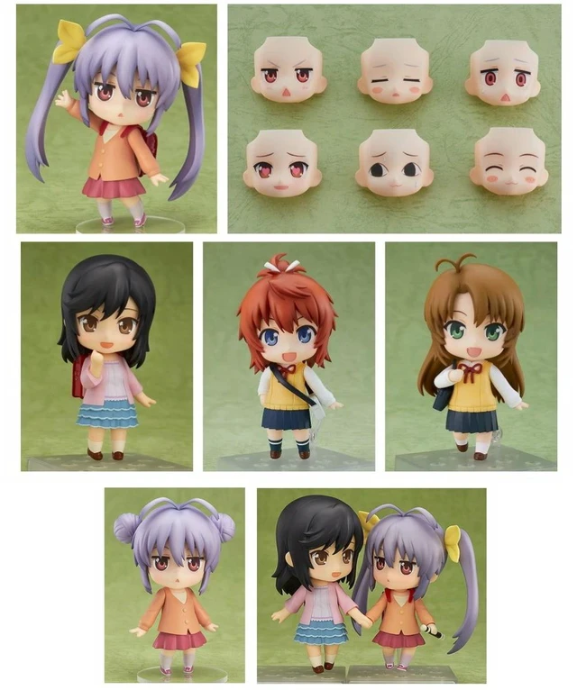 Main image of Nendoroid Non Non Biyori 5-Figure Set (Renge, Hotaru, Natsumi, Komari & Faces)