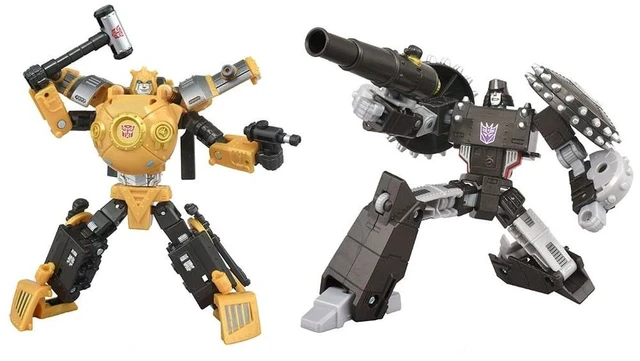 Main image of Transformers Timelines Hearts of Steel Bumblebee & Megatron