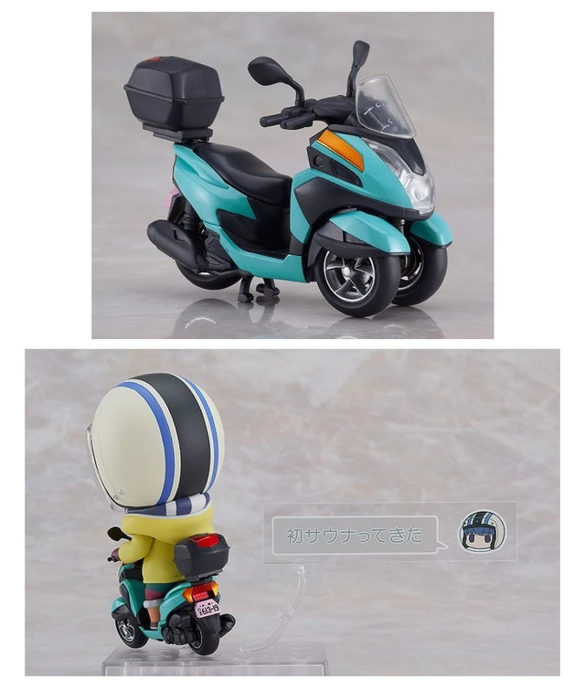 Alt view image 3 of 7 - Nendoroid Rin Shima: Three-Wheeled Bike Ver. (Laid-Back Camp)