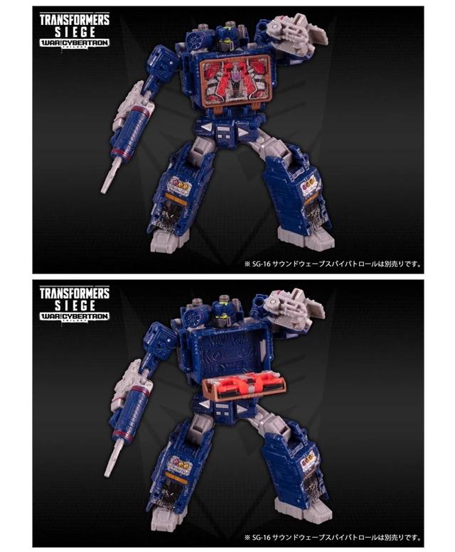 Alt view image 6 of 7 - Transformers Siege SG-24 Soundwave