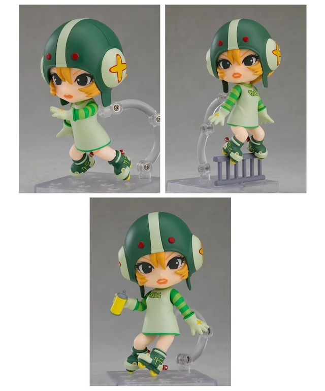 Alt view image 3 of 5 - Nendoroid Gum (Jet Set Radio) w/ Graffiti Sticker