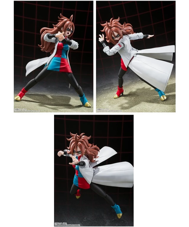 Alt view image 3 of 3 - S.H.Figuarts Android 21 (Lab Coat) - Dragon Ball FighterZ