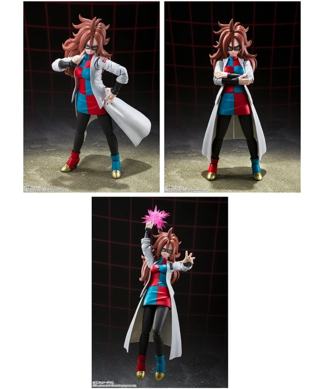 Alt view image 2 of 3 - S.H.Figuarts Android 21 (Lab Coat) - Dragon Ball FighterZ