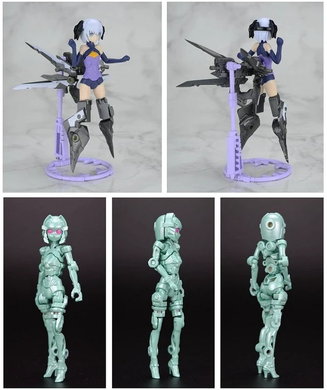 Alt view image 3 of 6 - Kanso Shojo PBF Phantom Barrage Force (Night Assault Unit) Set
